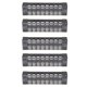 thumbnail image 5 of 5 Juego de bloques de terminales de 8 posiciones retardantes de llama PC Bloques de terminales de tornillo y tiras de barrera 15A 600V, 5 of 9