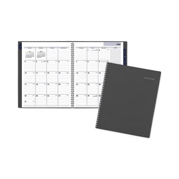 AT-A-GLANCE DayMinder Academic 2023-2024 Monthly Planner Charcoal Large 8 12 x