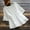 White, variant on Hueook Womens Shirts Loose Fit Tops Embroidered Women's Casual Round Neck Half Sleeve Solid Loose Shirt Hallow Out and Linen Blouse White 3X