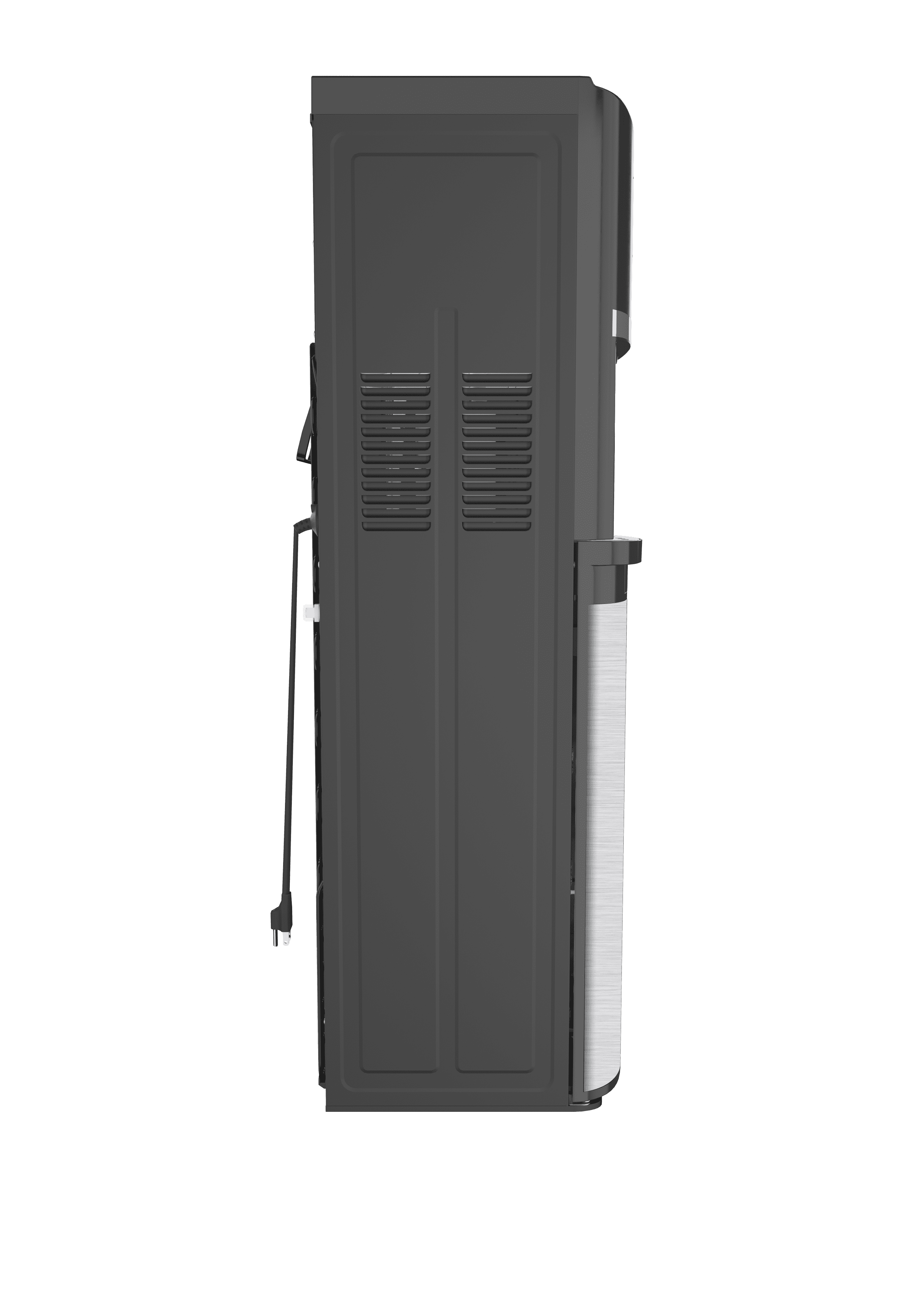 H2O-72T Bottom Load Water Dispenser in Black, Providing 40-48° F Cold Water, h2o,  41.8 inch