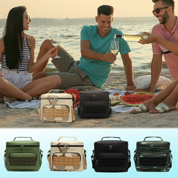 Dmlowu Lunch Bag Wear Proof Lunch Box for Women Insulated Cooler Lunch Box Lightweight Lunch Bag for Men Travel Office Back to School Supplies