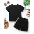 thumbnail image 3 of Happy Town Toddler Boy Outfits Casual Cute Boy Summer Outfits Infant Shorts Summer Clothes, 3 of 8