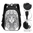 thumbnail image 3 of Daiia Intricate Cat Mandala Pattern USB Charging Backpack for Men and Women, Anti-Theft Backpack,Travel Backpack,School Backpack,College Backpack,Laptop Backpack, 3 of 7