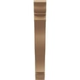 thumbnail image 2 of Ekena Millwork 5 1/2"W x 36"D x 40"H Funston Traditional Rough Cedar Woodgrain TimberThane Bracket, Primed Tan, 2 of 6