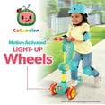 thumbnail image 4 of Spark.Create.Imagine Cocomelon 3 Wheel Light-Up Scooter with Folding Seat for Toddlers, Ages 3+, 4 of 7