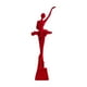 thumbnail image 2 of Figura de bailarina de ballet, adorno de mesa, estatua de resina artesanal para mesa decorativa. Estilo A, 2 of 9
