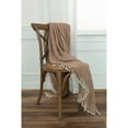 thumbnail image 3 of Rizzy Home  Boho Geometric Throw Blanket Clay/ Natural, 3 of 5