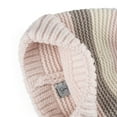 thumbnail image 4 of Jessica Simpson Women's Striped Faux Fur Pom Beanie Hat, 4 of 5