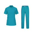thumbnail image 4 of Conjuntos de uniformes s para mujer, pantalones para correr, de , pantalones con cordón , disfraz de , azul L L azul Yinane Uniforme de enfermera, 4 of 8