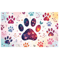thumbnail image 1 of Adorable Puppy Print Backdrop Background Decor Photography Props Party Supplies Banner Birthday Decoration Photo Display, 1 of 4