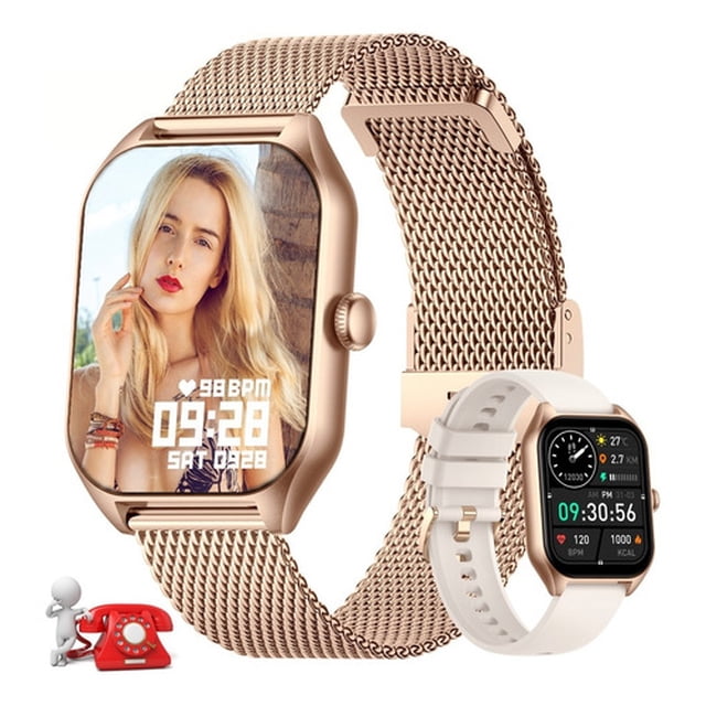Smartwatch Reloj Inteligente Mujer 1.85 Llamada Bluetooth