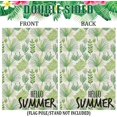 thumbnail image 2 of Summer Garden Flag 12x18 Double Sided Vertical, Seasonal Watercolor Green Plants Garden Yard Flags Outside Outdoor Small House Decoration (ONLY FLAG), 2 of 6