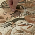 thumbnail image 5 of Ambesonne Boho Jigsaw Puzzle, Peachy Hues Nature Lady Botany, Heirloom-Quality Fun Activity for Family Durable Cardboard, 1000 pcs, Slate Blue and Pale Rust, 5 of 5