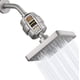 thumbnail image 1 of Cabezal de ducha filtrado de alta presión, ducha de lluvia de 6 pulgadas, cabezal cuadrado universal, filtración de 20 etapas, 1 of 7