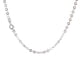thumbnail image 4 of Moda S925 cadena cruzada de plata cadena larga para suéter con cadena joyería collar de plata brillante, 4 of 4