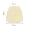 thumbnail image 4 of Balsa Circle Cushions for Chiavari Chairs - Ivory, 4 of 9