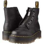 Dr. Martens Sinclair Black Milled Nappa Amphibian Black (Womens)
