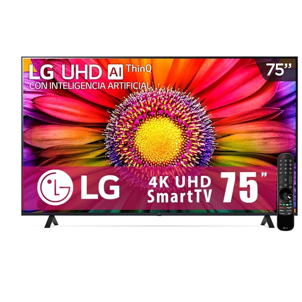 TV LG 75 Pulgadas 4K Ultra HD Smart TV LED 75UR8750PSA | Walmart en línea