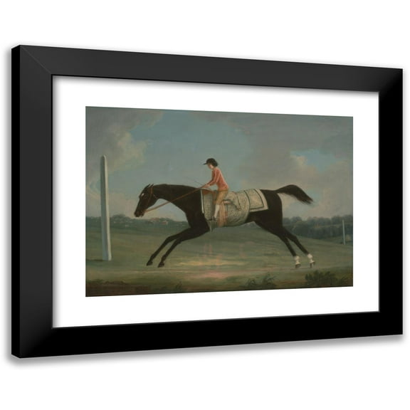 Thomas Smith of Derby 14x11 Black Modern Framed Museum Art Print Titled - Borlase Cokayne as a Boy Riding Sultana