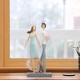 thumbnail image 4 of Estatua de pareja Macarena escultura de amantes figura moderna resina estilo A, 4 of 8