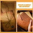thumbnail image 3 of OULII 6Sets Kraft Paper Rectangular Blessing Cards and Invitation Envelopes for Wedding Birthday Celebration Friends Family, 3 of 8