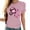 Pink, variant on Sexlip Breast Cancer Awareness Shirt for Women Pink Ribbon Survivor t-Shirts Inspirational Gifts Short Sleeve Tee Tops White M