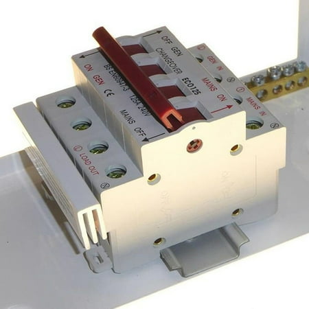 

Fuse Block 125 Amp Power to Generator Change-over Switch Single-Phase - 240-400V