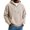 Yellow, variant on QHRMKOG Mens Hoodies Loose Fit Long Sleeve 1/4 Zipper Hooded Sweatshirt Solid Color Waffle Knit Shirts Fall Casual Warm Fleece Top Black 2XL