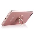 thumbnail image 3 of Inteprter Soporte Universal para anillo de dedo de teléfono con flores, accesorios portátiles para teléfono para iPhone, Huawei, soporte para anillo Teléfono y Comunicación oro rosa, 3 of 6