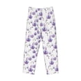thumbnail image 5 of Balery Orchids Flowers print Men's Pajama Pants,Ultra Lightweight Pjs,Lounge Pant-Large, 5 of 9