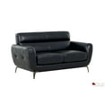 thumbnail image 4 of True Contemporary William Tufted Faux Leather Loveseat, 4 of 17