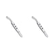 thumbnail image 2 of Seitruly Pinzas de precisión para párpados de acero inoxidable, pinzas de limpieza para eliminación de obstrucciones oculares, herramientas con mango Type4 NO4 Seitruly CBP195936, 2 of 6