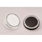 Brandon M-729BLK 7X Normal Rhinestone Compact, Black