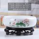 thumbnail image 1 of Xihbxyly Macetero Hidropónico de Cerámica China con Soporte, Diseño Elegante para Uso En Interiores y Exteriores, Base Resistente para Bonsáis, Decoración de Jardín y Oficina, 25 X 25 Cm., 1 of 1