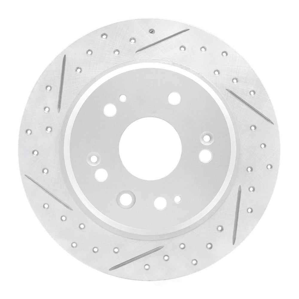 Dynamic Friction Company 830-59046L DFC Geoperformance Rotor - Drilled and Slotted