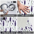 thumbnail image 4 of Balery Lavender Flowers Doormat, Durable Flannel Fabric, Waterproof Stain and Fade Resistant, Low Profile,Indoor Outdoor Door Mats, Easy Clean Patio Entrance Mat, 16x24in, 4 of 9