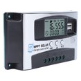 thumbnail image 1 of MPPT Solar Charge Controller, LCD Display High Efficiency App Control Solar Panel Battery Regulator  for Outdoor 30A,40A,50A,60A, 1 of 7