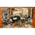 thumbnail image 2 of Demuth, Charles 24x16 Gold Ornate Wood Framed with Double Matting Museum Art Print Titled - The Death of Countess Geschwitz, 2 of 4