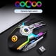 thumbnail image 2 of Ratón inalámbrico para juegos profesional 1600DPI RGB 7 botones Bluetooth recargable retroiluminado silencioso Esports USB A5 2,4 Ghz Yuarrent EL013278-01, 2 of 4