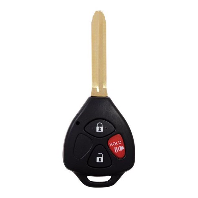 Duracell 5004091 Renewal Kit Automotive Replacement Key for Toyota 3-Button Remote Head Key Case & Button Pad