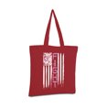 thumbnail image 2 of Awkward Styles Fight Breast Cancer Canvas Tote Bag Breast Cancer Awareness Bags Pink Ribbon Reusable Shopping Bag Cancer Support Flag Shopper USA Flag Cancer Reusable Grocery Bag Cancer Survivor Gifts, 2 of 5