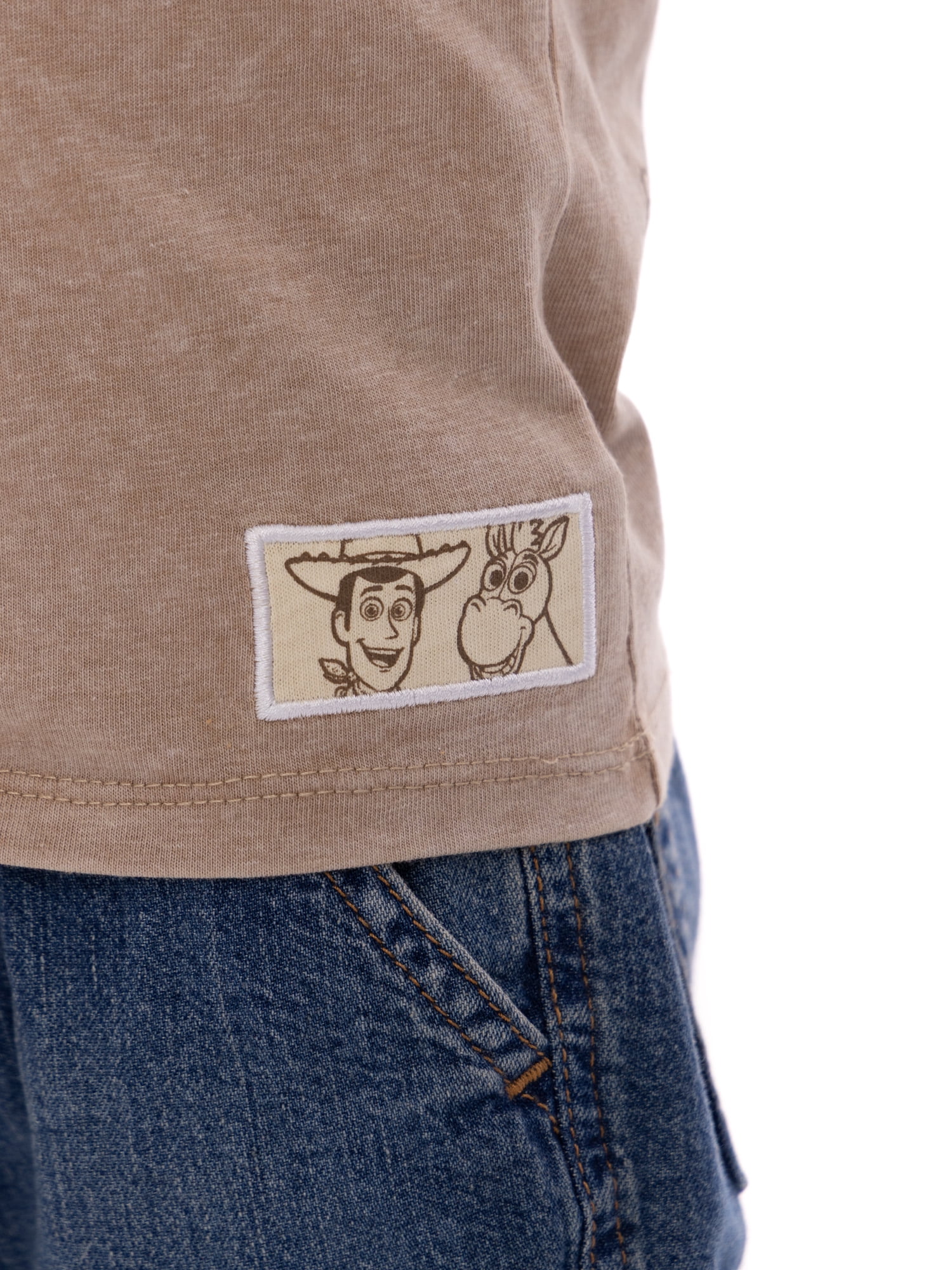 Toy Story Woody Toddler Graphic Crewneck Tee with Short Sleeves, Sizes 12M-5T