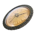 thumbnail image 6 of Gieenan Retro Quartz Clock Insert 150mm with Simulation Retro Plastic Frame and Metal Clock Face for Home DIY Crafts Supplies, 6 of 12