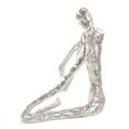 thumbnail image 2 of Nickel Sitting Sculpture - Abstract Design - 10"H X 12.5"W X 8.5"D - Home Decor - John-Richard, 2 of 7