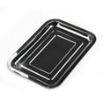 thumbnail image 4 of Stainless Steel Rectangle Baking Sheet Pan For Toaster Oven Cookie Baking 27*20*2Cm YIWEI, 4 of 9