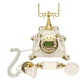 thumbnail image 1 of Retro Landline, Stable Button Dialing Hands Free Vintage Telephone  For Home For Cafe For Office, 1 of 8