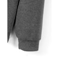 thumbnail image 4 of Men’s Pullover Hoodie with Adjustable Drawstring Hood and Multiple Zippered Pockets for Casual Outdoor Wear Dark Gray S, 4 of 6