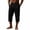 Black, variant on Dress Pants for Men 3/4 Length Below Knee Straight Leg Capri Pants Summer Daily Wear Business Casual Pants with Pockets