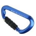 thumbnail image 4 of D-shape Carabiner Auto Lock Carabiner D-shape  Climbing Carabiner Aviation Aluminum Carabiner Durable Aviation Aluminum Auto Lock DShape Carabiner Safe For Outdoor Climbing, 4 of 8