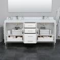 thumbnail image 7 of Wyndham Collection WCH818172DWBCXSXXMXX Amici 72" Double Free Standing Vanity Cabinet Only, 7 of 7